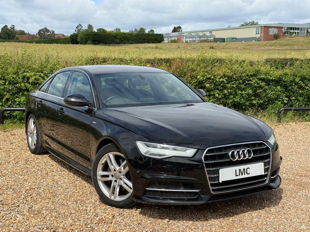 Audi A6 Saloon S Line Black