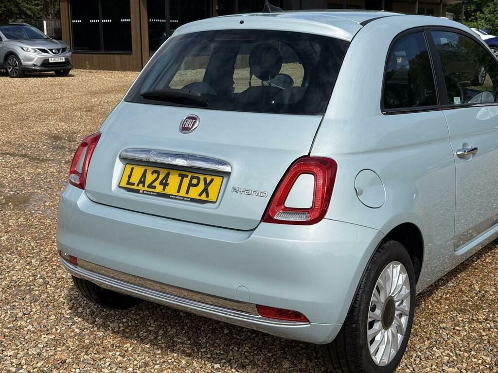 Fiat 500 Mhev Black #13