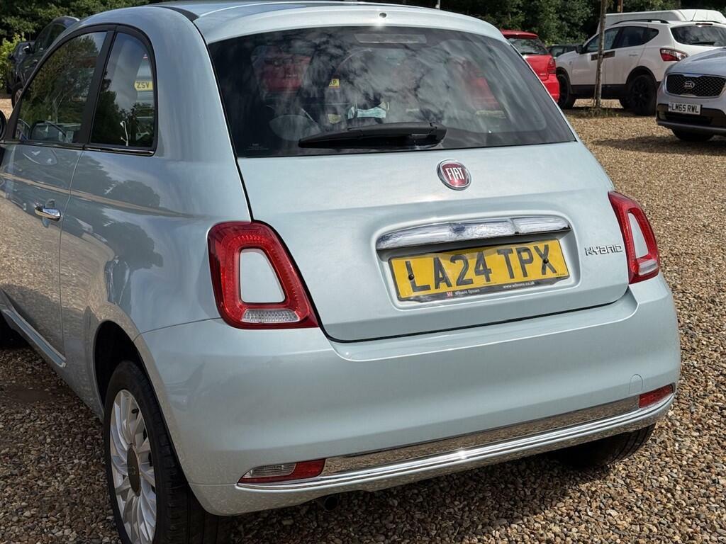 Fiat 500 Mhev Black #11