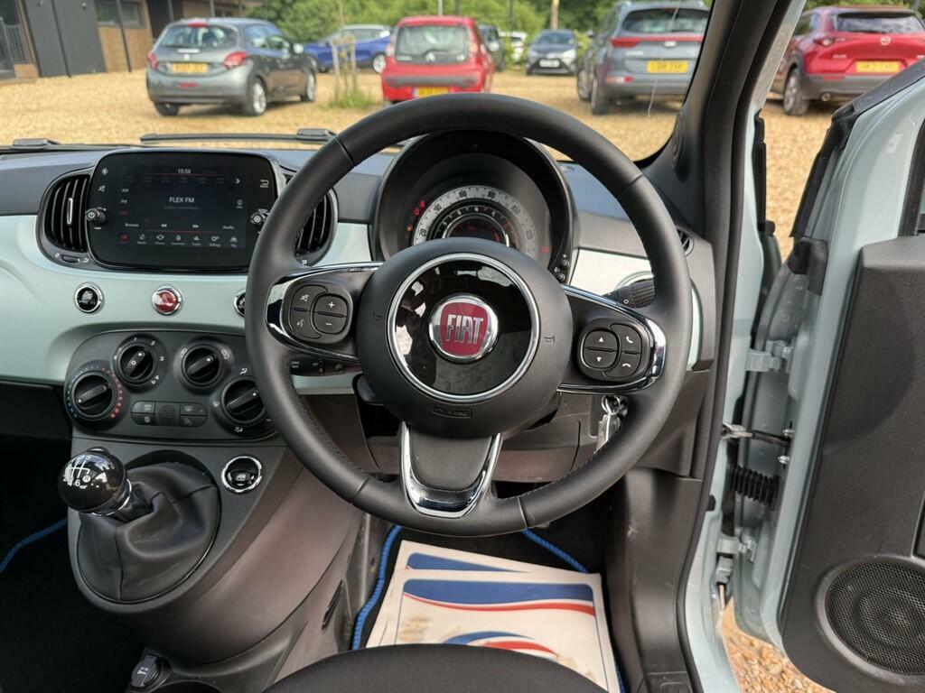 Fiat 500 Mhev Black #28