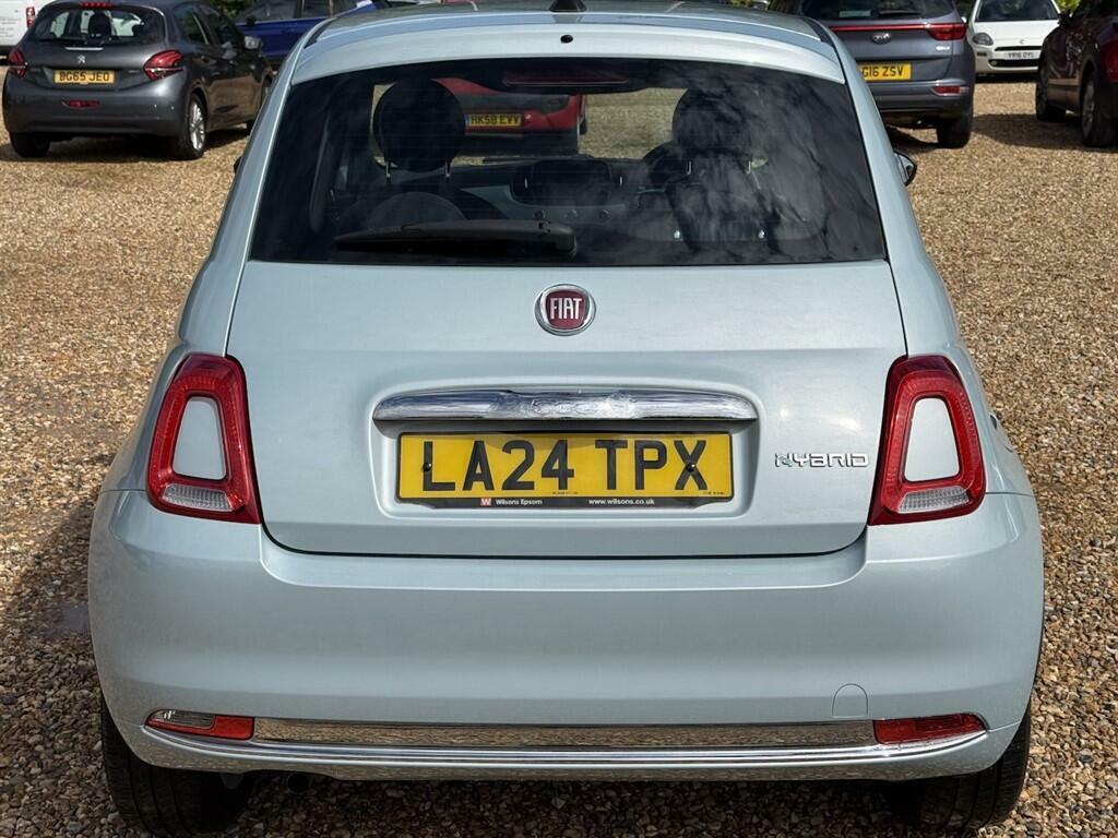 Fiat 500 Mhev Black #12