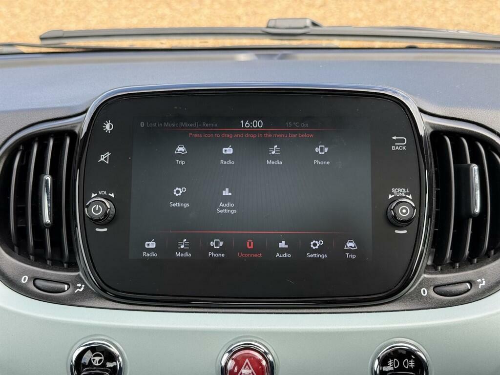 Fiat 500 Mhev Black #38