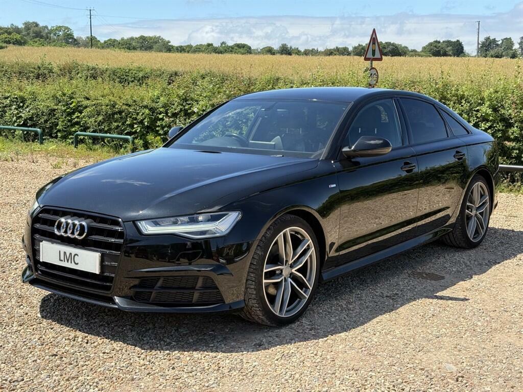 Audi A6 Saloon Black Edition MD18EDX Black #6