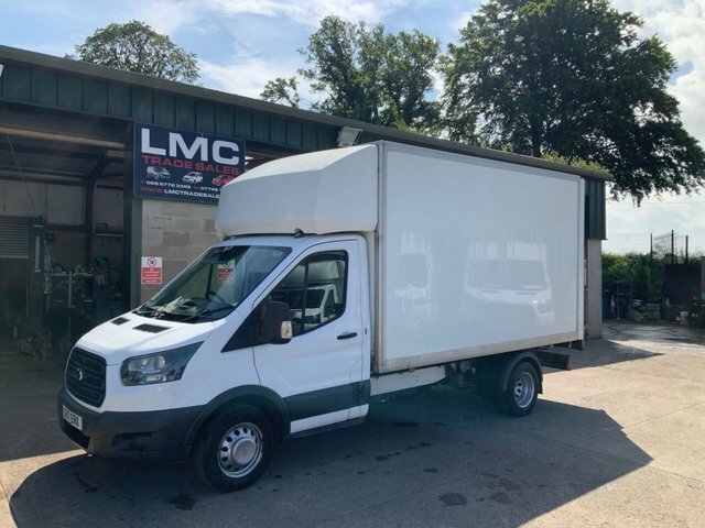 Ford Transit Custom 2.0 350 Ecoblue Chassis White