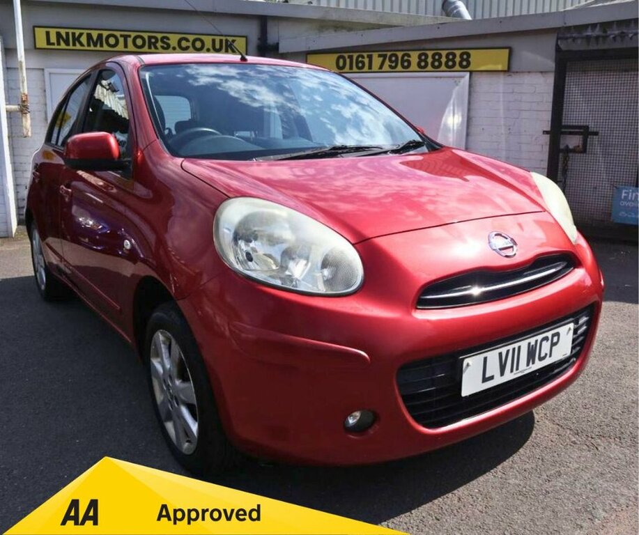 Nissan Micra 1L Acenta Red