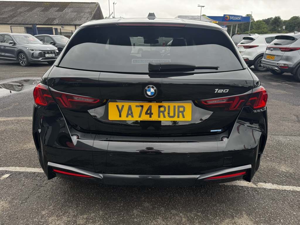 BMW 1 Series Sport Mhev YA74RUR Black #4