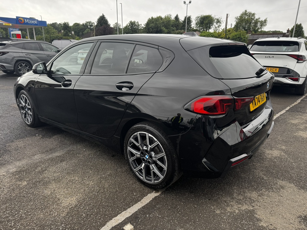 BMW 1 Series Sport Mhev YA74RUR Black #3