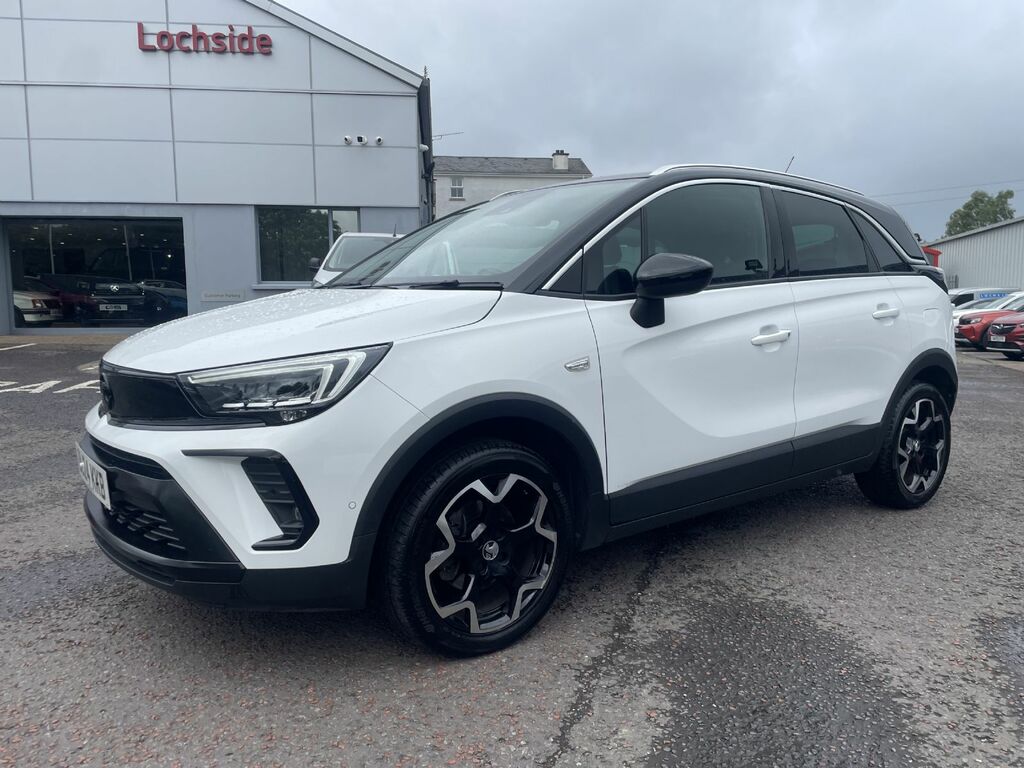 Vauxhall Crossland Ultimate Turbo White