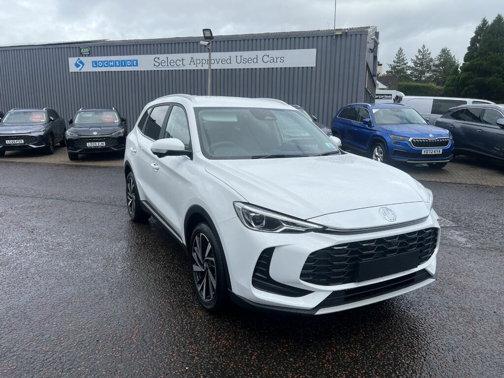 MG ZS Trophy Hev White