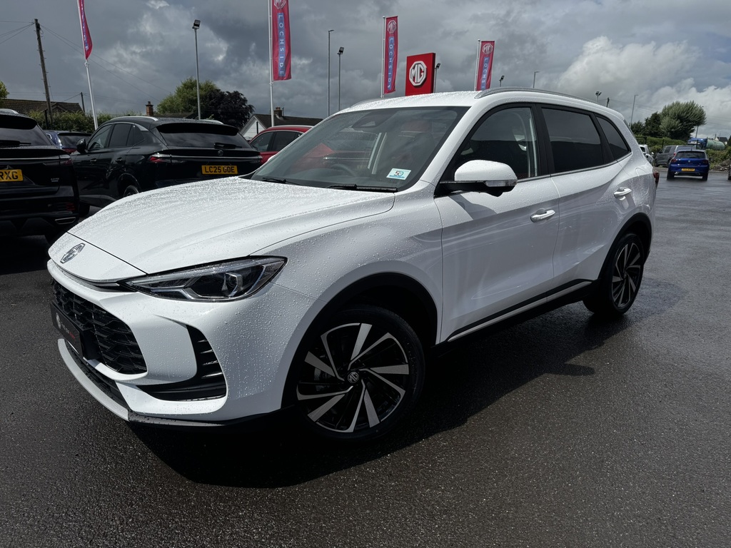 MG ZS Trophy Hev White