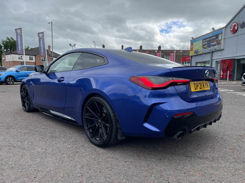 BMW 4 Series 430D Xdrive M Sport Blue #5