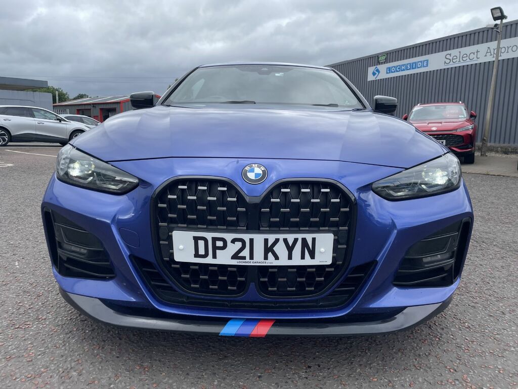 BMW 4 Series 430D Xdrive M Sport Blue #2