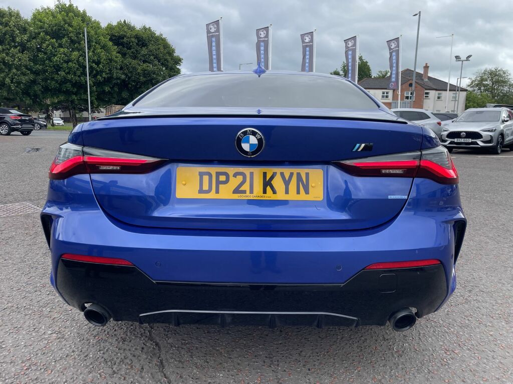 BMW 4 Series 430D Xdrive M Sport Blue #6