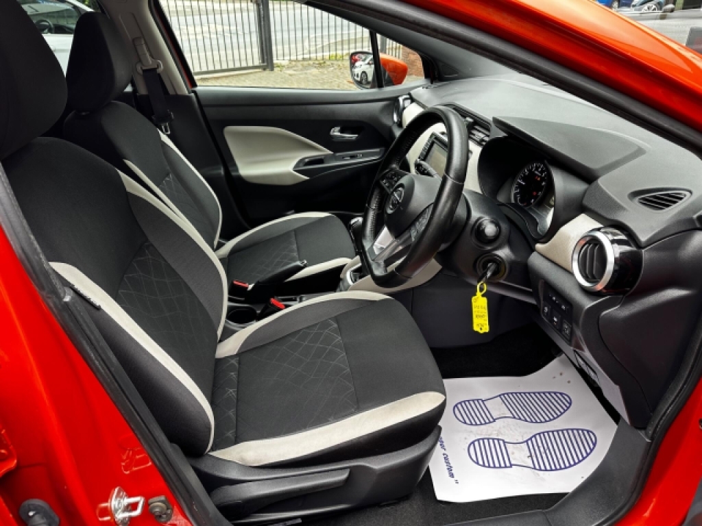 Nissan Micra Acenta White #11