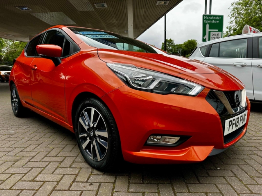 Nissan Micra 0.9 Ig-t N-connecta Orange