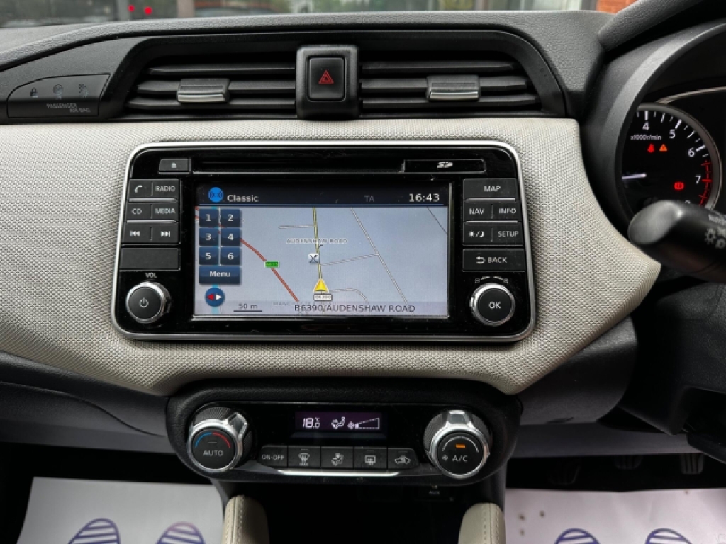 Nissan Micra Acenta White #14