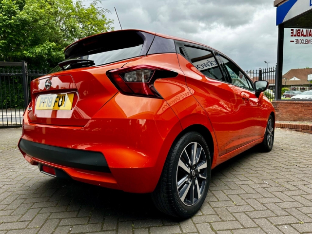 Nissan Micra 0.9 Ig-t N-connecta Orange #4