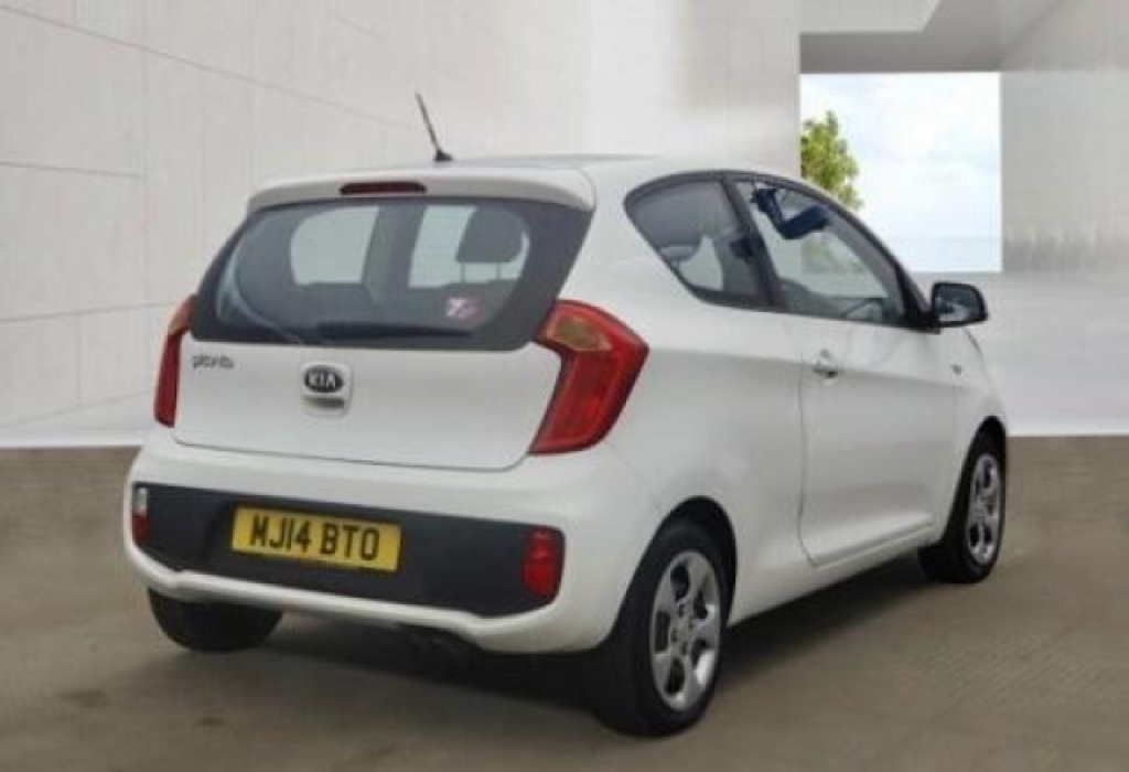 Kia Picanto 1.0 1 Euro White #4