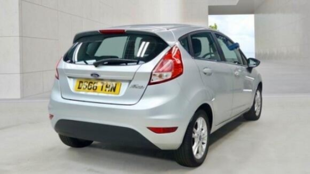 Ford Fiesta 1.25 Zetec Euro DS66THN Silver #4