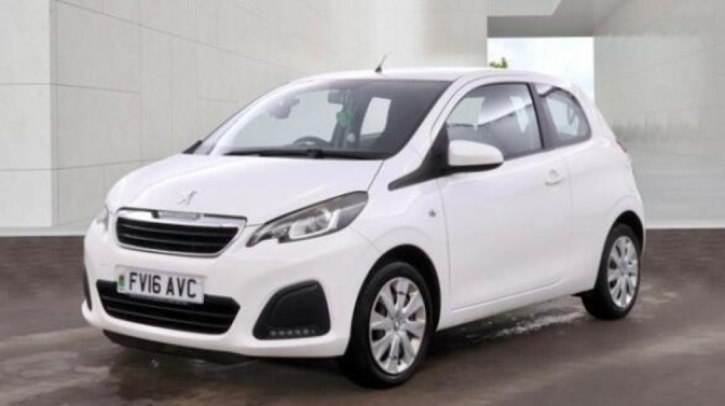 Peugeot 108 1.0 Active Euro White #3