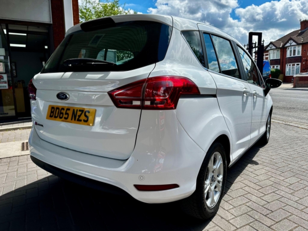 Ford B-Max 1.4 Zetec Euro White #4