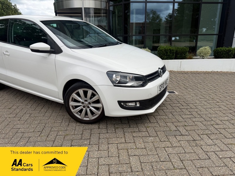 Volkswagen Polo 1.2 Moda Hatchback White #6