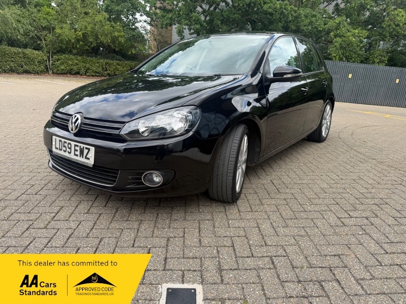 Volkswagen Golf 2.0 Tdi Gt Hatchback Black #3