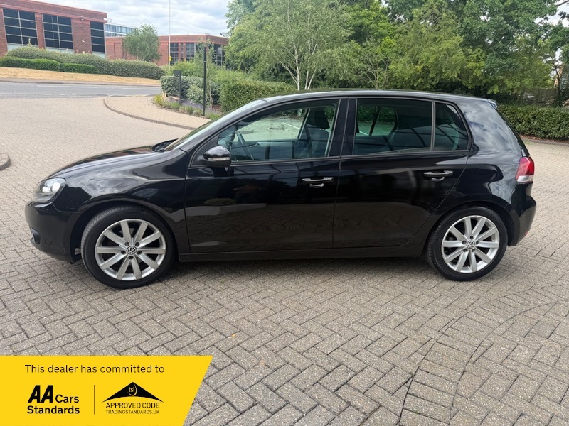 Volkswagen Golf 2.0 Tdi Gt Hatchback Black #4
