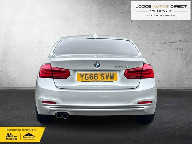 BMW 3 Series 2.0 320D Ed Sport Saloon Euro 6 S Silver #5
