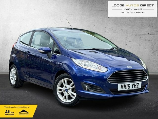 Ford Fiesta 1.0T Ecoboost Zetec Hatchback Eu Blue