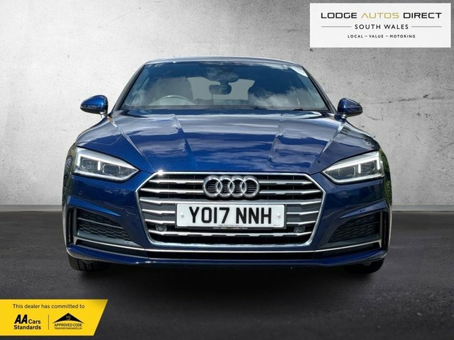 Audi A5 2.0 Tdi Ultra S Line Sportback E Blue #3