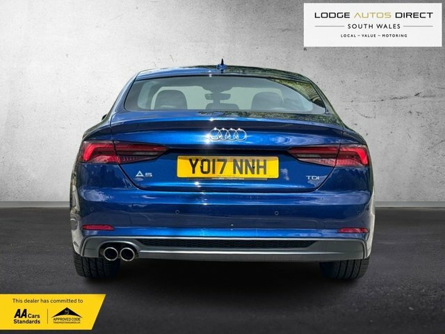 Audi A5 2.0 Tdi Ultra S Line Sportback E Blue #5