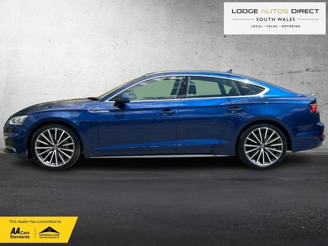 Audi A5 2.0 Tdi Ultra S Line Sportback E Blue #6