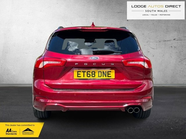 Ford Focus 1.5 Ecoblue St-line X Estate Eur Red #5