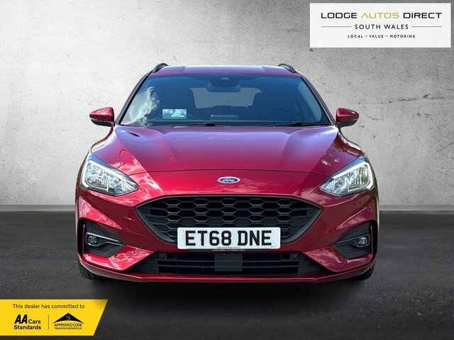 Ford Focus 1.5 Ecoblue St-line X Estate Eur Red #3
