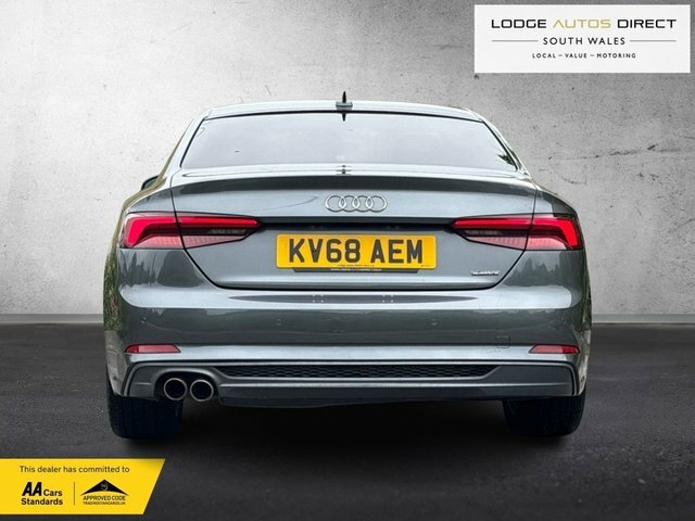 Audi A5 3.0 Tdi V6 S Line Coupe S Tronic Quattr Grey #5