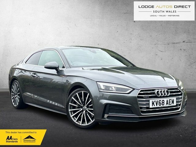 Audi A5 3.0 Tdi V6 S Line Coupe S Tronic Quattr Grey