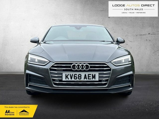 Audi A5 3.0 Tdi V6 S Line Coupe S Tronic Quattr Grey #3