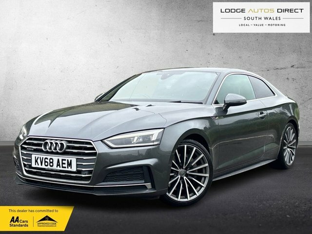 Audi A5 3.0 Tdi V6 S Line Coupe S Tronic Quattr Grey #4