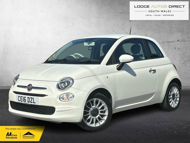 Fiat 500 1.2 Eco Pop Star Hatchback Euro White #4