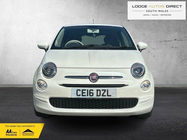 Fiat 500 1.2 Eco Pop Star Hatchback Euro White #3