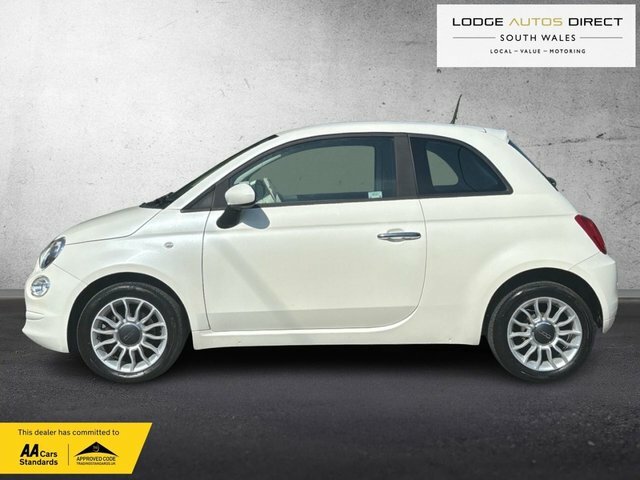 Fiat 500 1.2 Eco Pop Star Hatchback Euro White #6