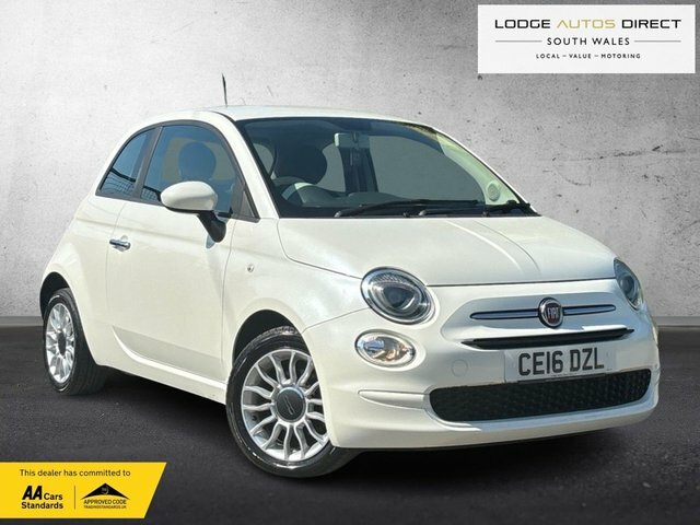 Fiat 500 1.2 Eco Pop Star Hatchback Euro White