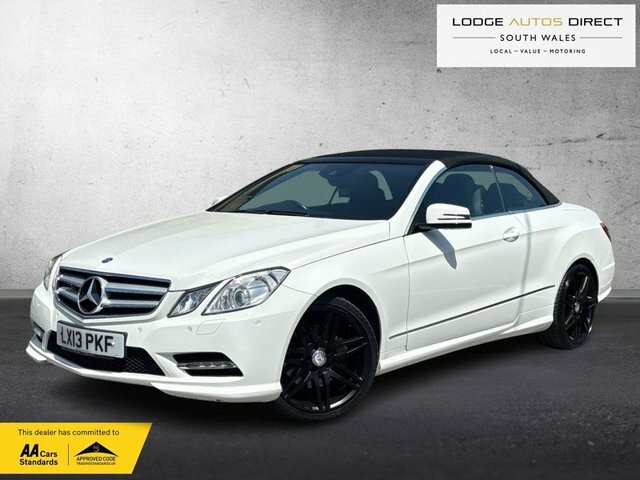 Mercedes-Benz E Class 2.1 E220 Cdi Blueefficiency Sport Cabriolet Di White #5
