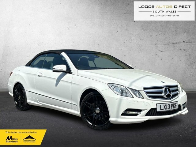 Mercedes-Benz E Class 2.1 E220 Cdi Blueefficiency Sport Cabriolet Di White
