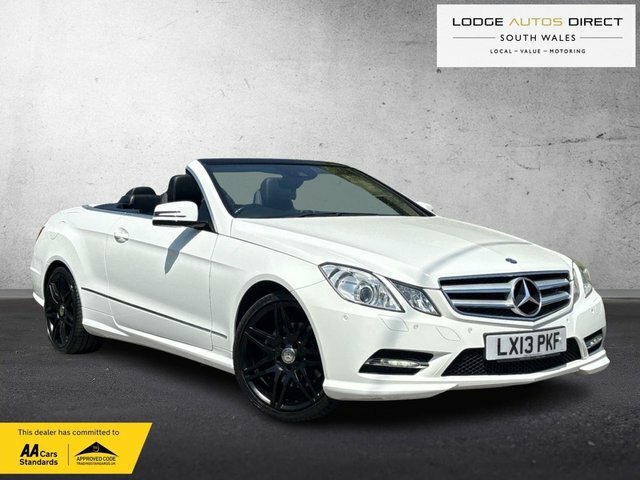 Mercedes-Benz E Class 2.1 E220 Cdi Blueefficiency Sport Cabriolet Di White #2