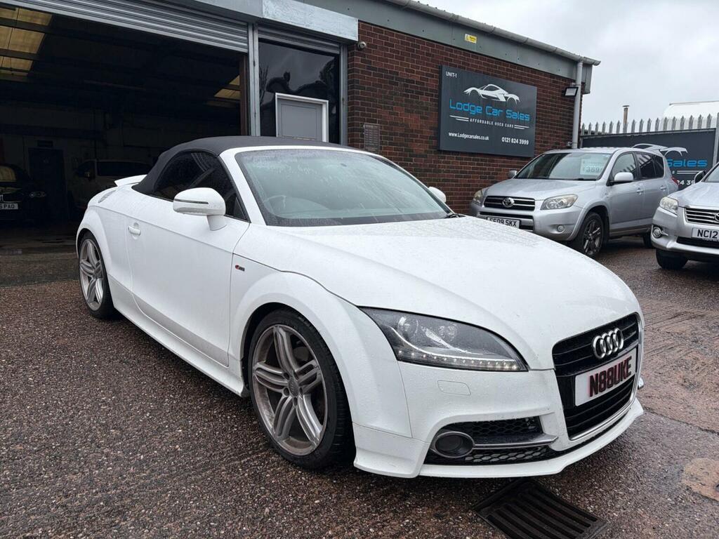Audi TT 1.8 Tfsi S Line Roadster Euro 5 White #4