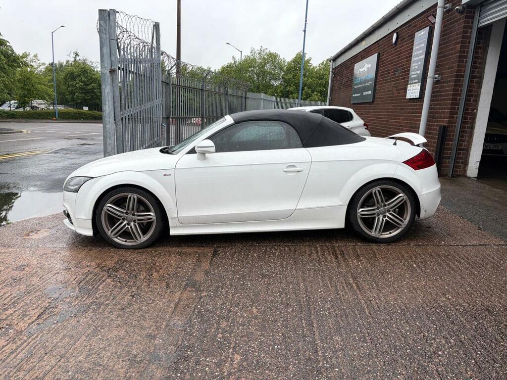 Audi TT 1.8 Tfsi S Line Roadster Euro 5 White #2