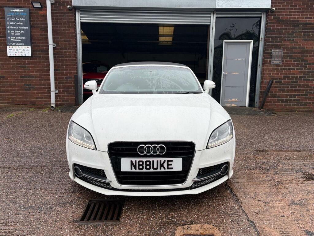 Audi TT 1.8 Tfsi S Line Roadster Euro 5 White #5