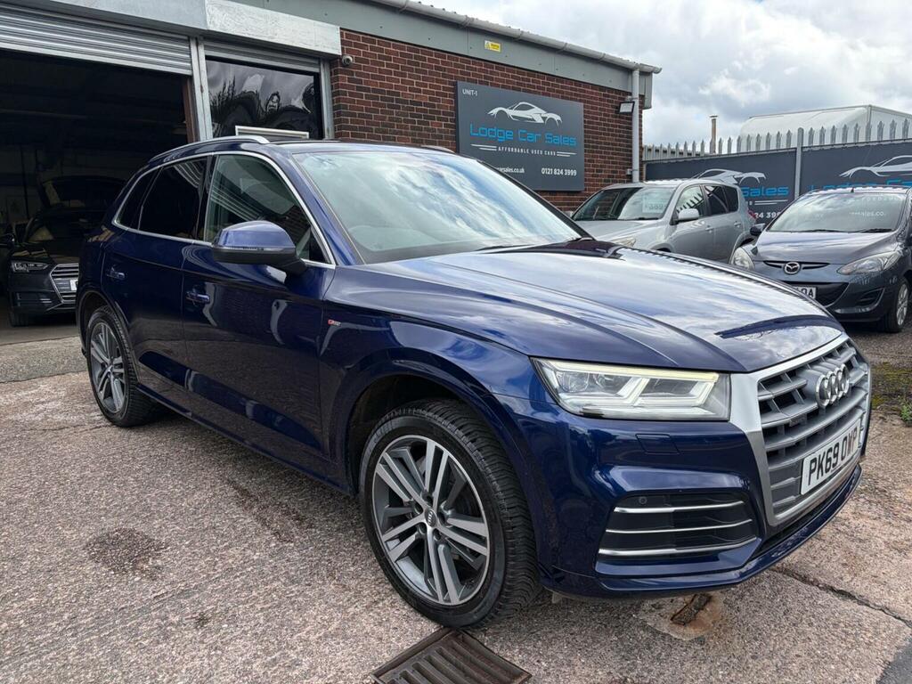 Audi Q5 2.0 Tdi 40 S Line S Tronic Quattro Euro 6 Ss Blue #4
